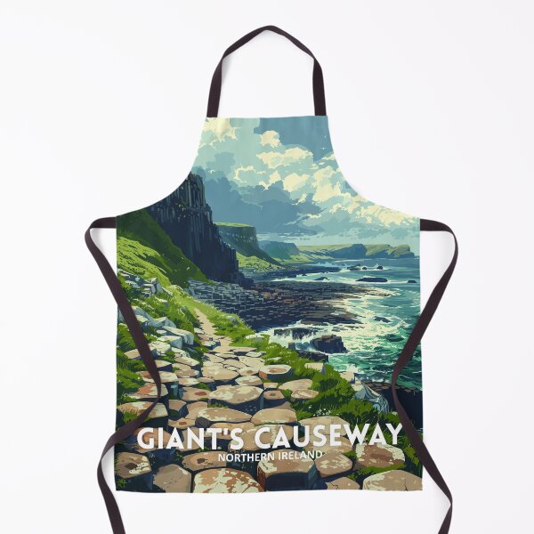 Item preview, Giant's Causeway Northern Ireland United Kingdom - Travel art designed and sold by Marciolini.