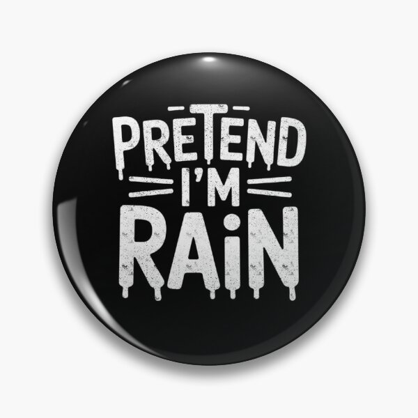 Item preview, Pretend I’m Rain Funny Halloween Costume Design designed and sold by FreshVibe Prints.