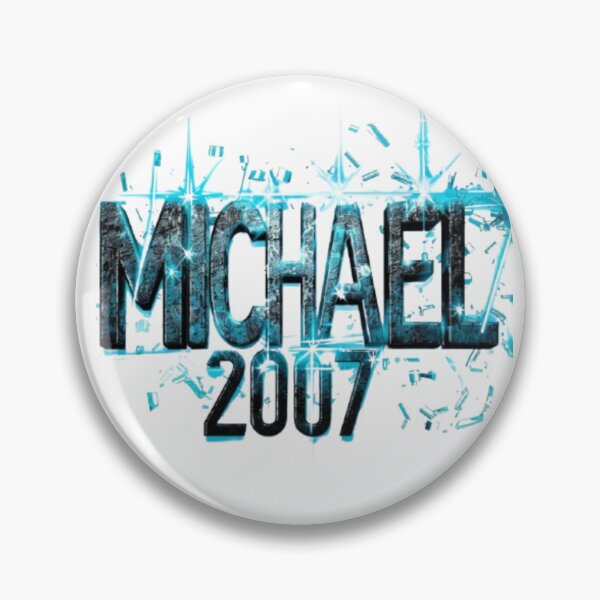 Item preview, Michael 2007 Retro Birthday Design designed and sold by AlexLineArt.