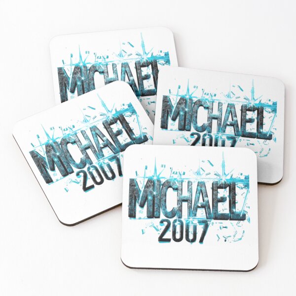 Item preview, Michael 2007 Retro Birthday Design designed and sold by AlexLineArt.