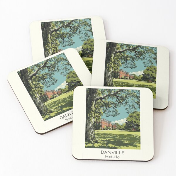 Item preview, Danville Kentucky Historic College | Campus Lawn Poster designed and sold by TuncGK.