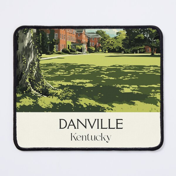 Item preview, Danville Kentucky Historic College | Campus Lawn Poster designed and sold by TuncGK.