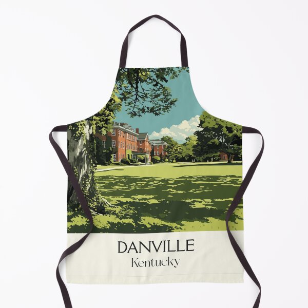 Item preview, Danville Kentucky Historic College | Campus Lawn Poster designed and sold by TuncGK.