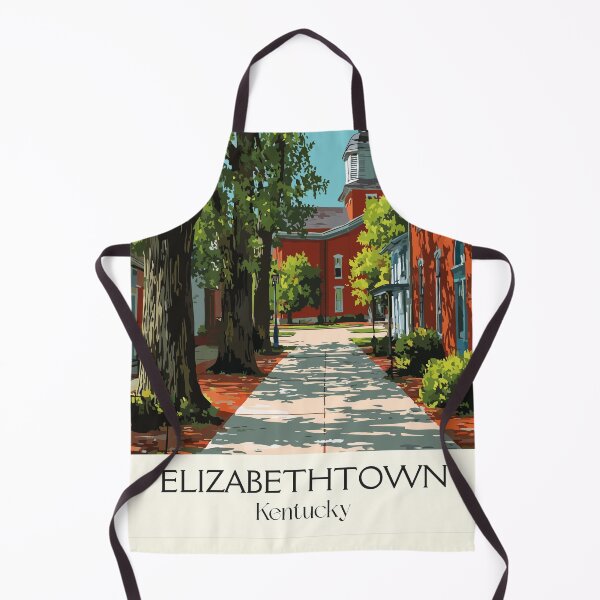 Item preview, Elizabethtown Kentucky Shaded Path | Historic Town Poster designed and sold by TuncGK.