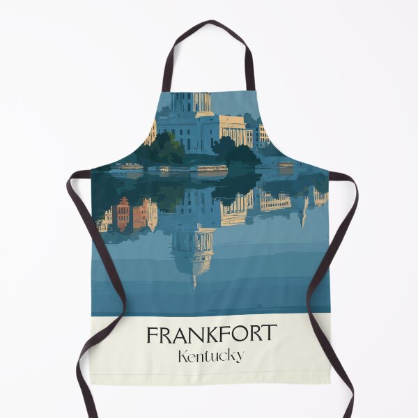 Item preview, Frankfort Kentucky State Capitol | River Reflection Poster designed and sold by TuncGK.
