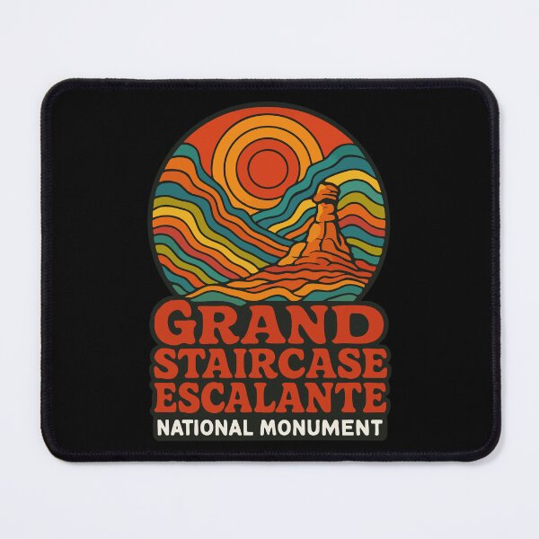 Item preview, Grand Staircase Escalante National Monument Trippy designed and sold by TomFrontierArt.