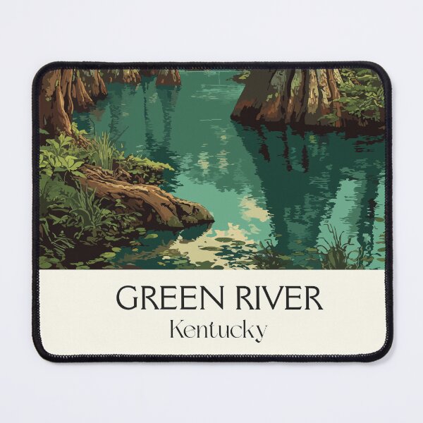 Item preview, Green River Kentucky Cypress Swamp | National Park Poster designed and sold by TuncGK.