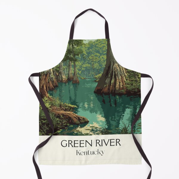 Item preview, Green River Kentucky Cypress Swamp | National Park Poster designed and sold by TuncGK.