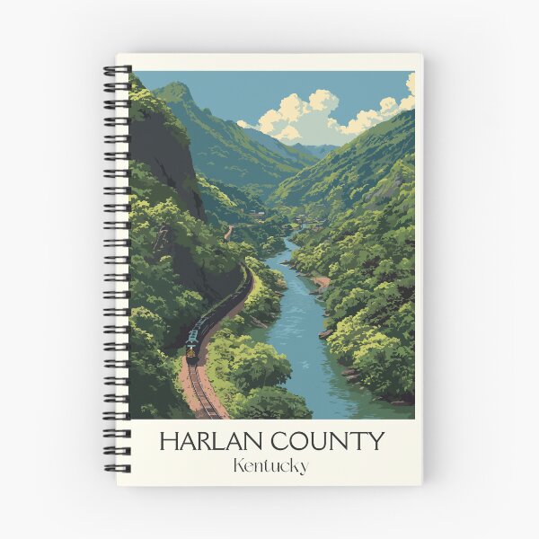 Item preview, Harlan County Kentucky Coal Train | Mountain Railroad Poster designed and sold by TuncGK.