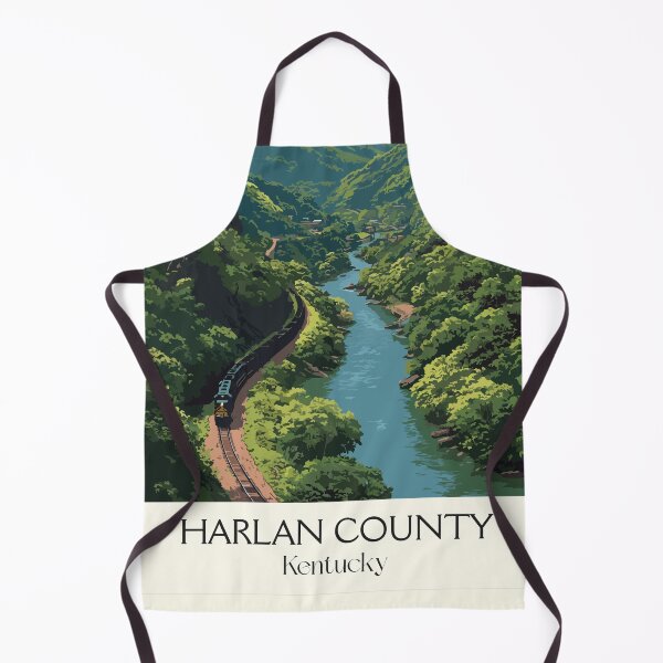 Item preview, Harlan County Kentucky Coal Train | Mountain Railroad Poster designed and sold by TuncGK.