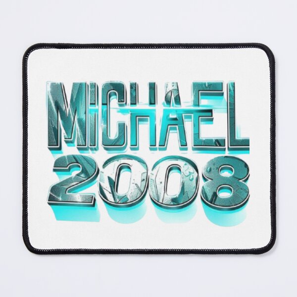 Item preview, Michael 2008 Retro Birthday Design designed and sold by AlexLineArt.