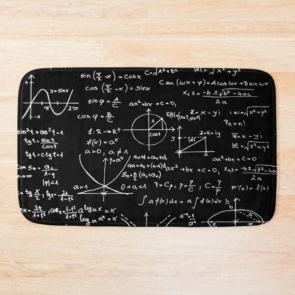 Item preview, Math Equations Seamless Pattern | Mathematical Formulas Design | Geeky STEM Art designed and sold by sciencefacts.