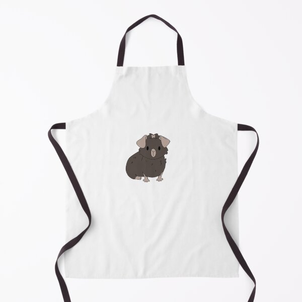 Item preview, Dark Brown Guinea Pig Kawaii Illustration designed and sold by casserolepets.
