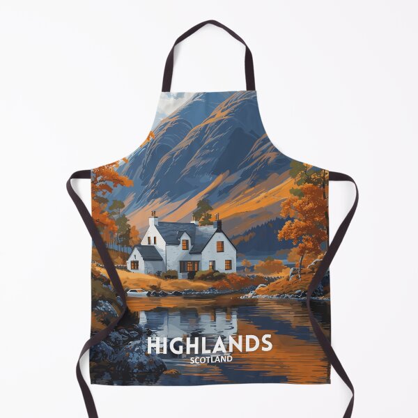 Item preview, Highlands Scotland United Kingdom - Travel art designed and sold by Marciolini.