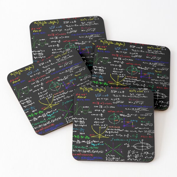 Item preview, Math Equations Seamless Pattern | Mathematical Formulas Design | Geeky STEM Art designed and sold by sciencefacts.
