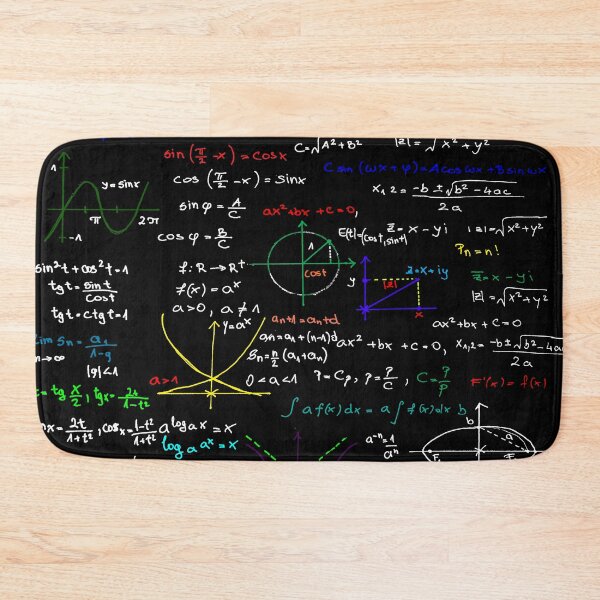 Item preview, Math Equations Seamless Pattern | Mathematical Formulas Design | Geeky STEM Art designed and sold by sciencefacts.