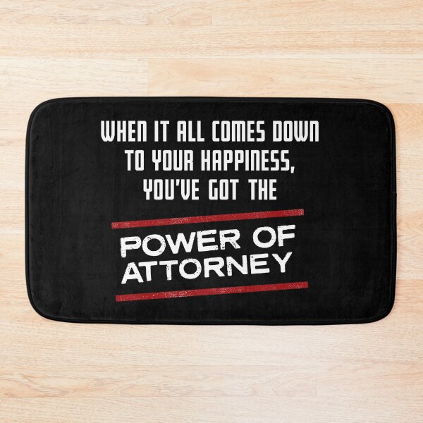 Item preview, Power Of Attorney (Black) designed and sold by IAmPhilberticus.