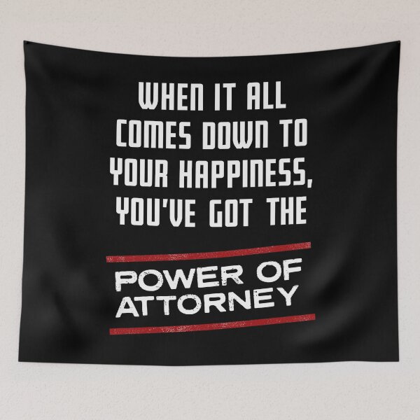 Item preview, Power Of Attorney (Black) designed and sold by IAmPhilberticus.