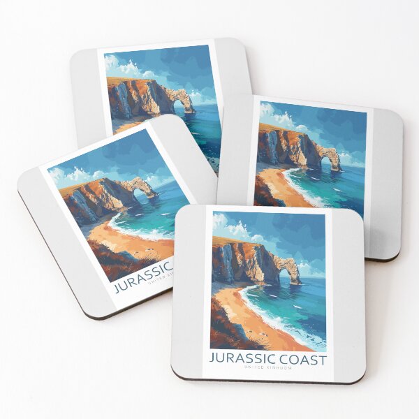 Item preview, Jurassic Coast United Kingdom - Travel Art designed and sold by Marciolini.