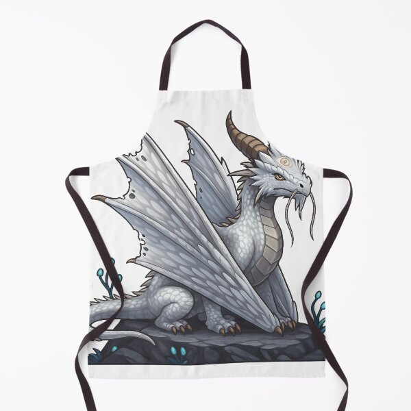 Item preview, White Rune Dragon – Mystic Guardian Sticker designed and sold by nemessis05.