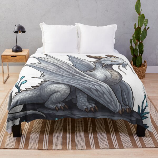 Item preview, White Rune Dragon – Mystic Guardian Sticker designed and sold by nemessis05.