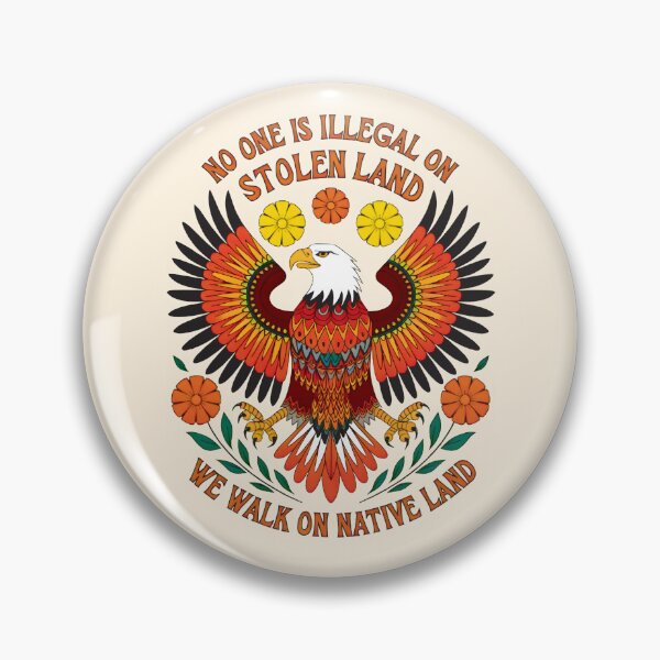 Item preview, No one is illegal on stolen land designed and sold by BuxomBabe21.
