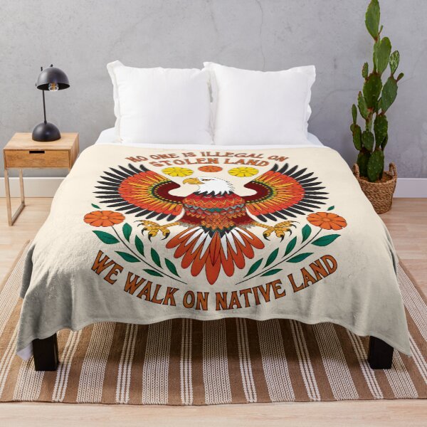Item preview, No one is illegal on stolen land designed and sold by BuxomBabe21.