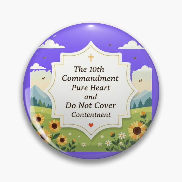 Item preview, The 10th Commandment – Light of God,   designed and sold by PaintMeWorld.