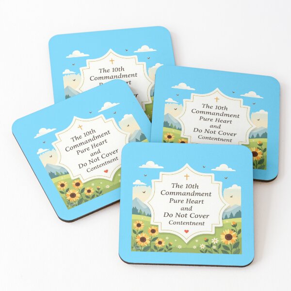 Item preview, The 10th Commandment – Light of God,   designed and sold by PaintMeWorld.