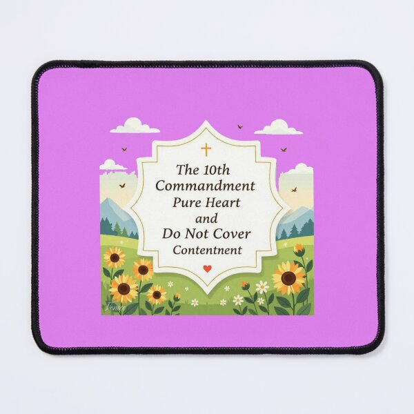 Item preview, The 10th Commandment – Light of God, designed and sold by PaintMeWorld.