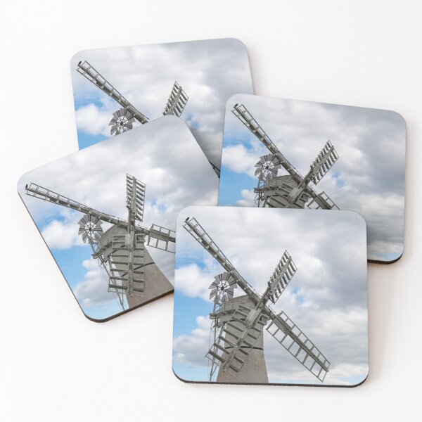 Item preview, Historic windmill with sails in the Norfolk countryside designed and sold by yackers1.