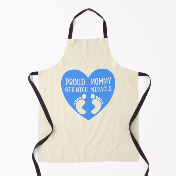 Item preview, Proud Mommy of a NICU Miracle – Blue Heart designed and sold by Designs by Jesabee.