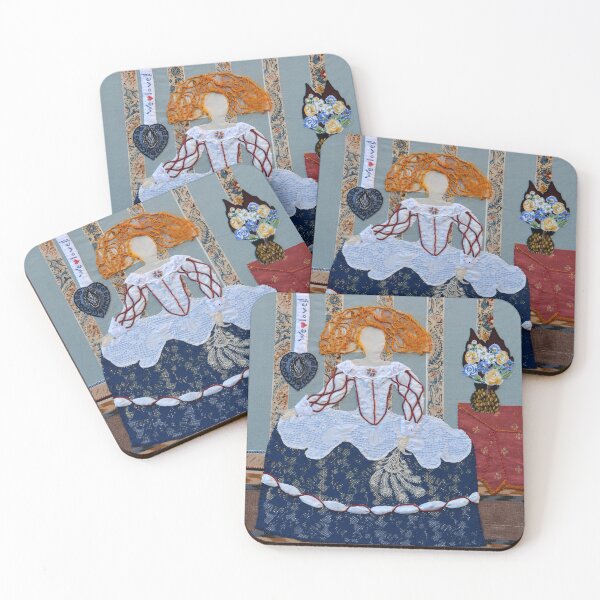 Item preview, Menina in blue designed and sold by Silverlocks and threads.