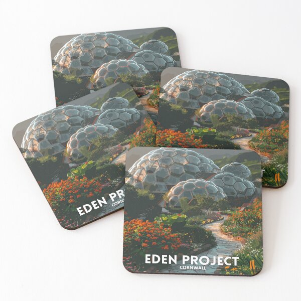 Item preview, Eden Project Cornwall United Kingdom - Travel art designed and sold by Marciolini.