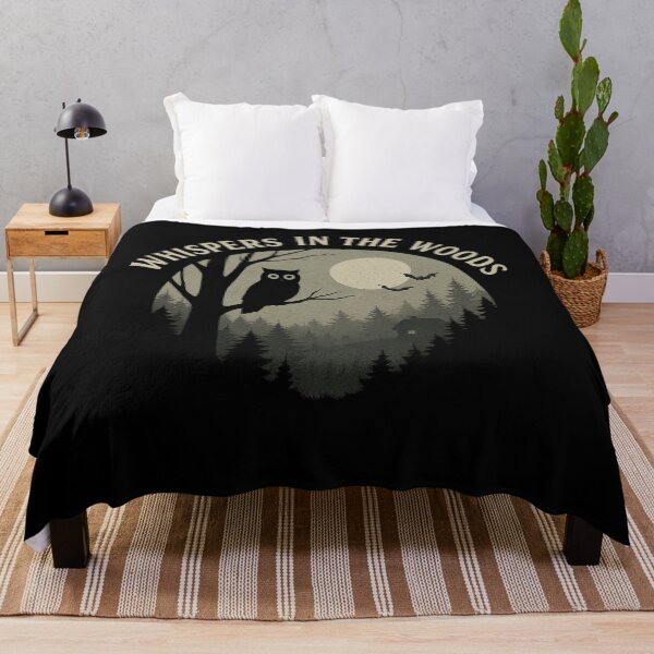 Item preview, Whispers in the Woods – Haunted Forest Moonlit Night Design designed and sold by AddictiveDesign.