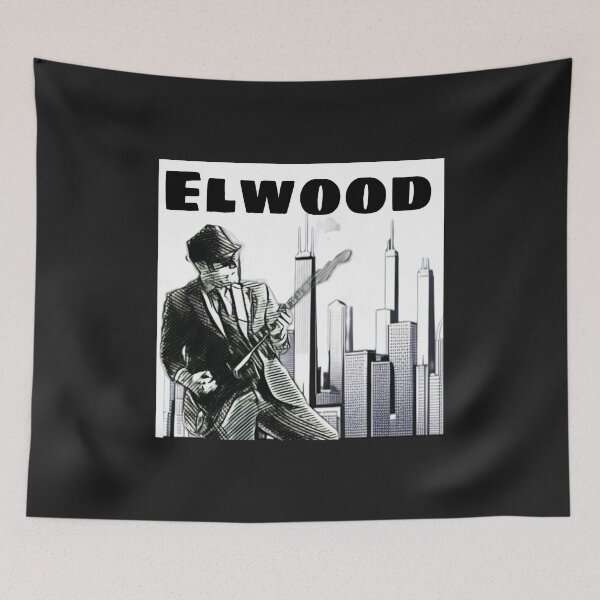 Item preview, Elwood Blues designed and sold by Down-Yonder.
