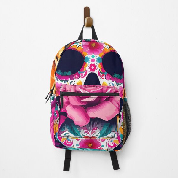 Item preview, Beautiful Roses Sugar Skull Day of the Dead designed and sold by DrawDrip.