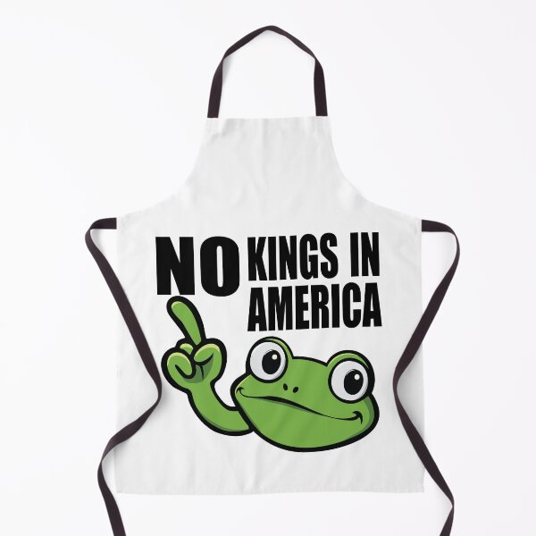 Item preview,  NO KINGS IN  AMERICA - FROG - RESIST - TEXT - NOPE designed and sold by Gihan-Design.