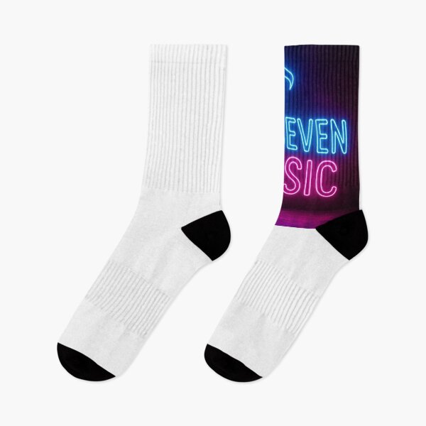Item preview, Six-Seven Music – Neon Club Vibes Glow Design designed and sold by Jdub.