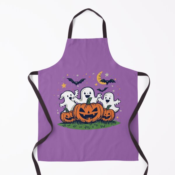 Item preview, Happy Ghosts & Pumpkins - Cute Halloween Kids T-Shirt designed and sold by Stanley the Creator.