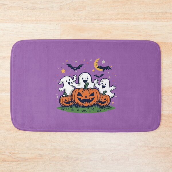Item preview, Happy Ghosts & Pumpkins - Cute Halloween Kids T-Shirt designed and sold by Stanley the Creator.