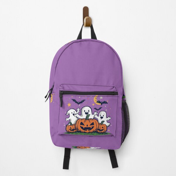 Item preview, Happy Ghosts & Pumpkins - Cute Halloween Kids T-Shirt designed and sold by Stanley the Creator.