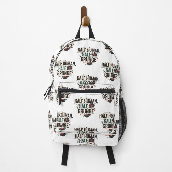 Item preview, retro Grunge Music Lovers design Half Human Half Grunge Aesthetic 90s Alternative Retro designed and sold by LuxeGraphix.