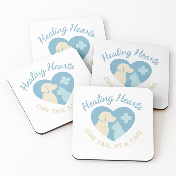 Item preview, Healing Hearts One Tail at a Time – Veterinary Love & Pet Care Design for Animal Lovers designed and sold by SoulThread Studio.