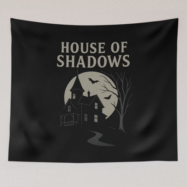 Item preview, House of Shadows – Haunted Mansion Under the Moonlight designed and sold by AddictiveDesign.