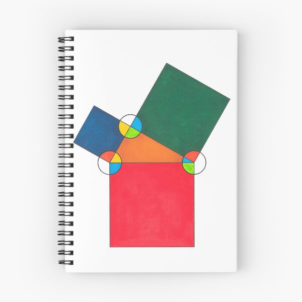Item preview, Colourful Pythagorean Theorem designed and sold by Hagn-Ar.