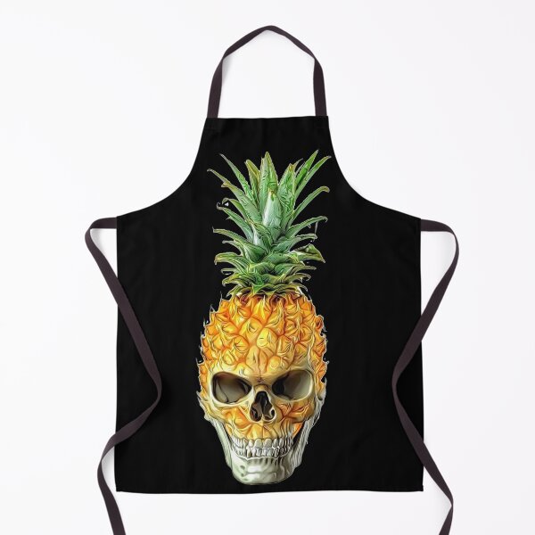 Item preview, pineapple skull designed and sold by drizzd.