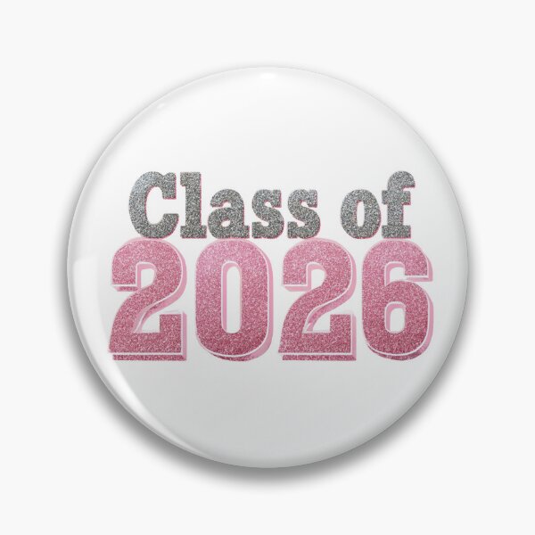 Item preview, Pink glittery Class of 2026 designed and sold by MendaciousMina.