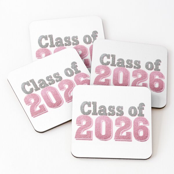 Item preview, Pink glittery Class of 2026 designed and sold by MendaciousMina.