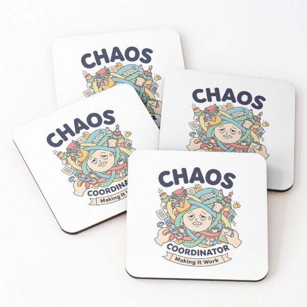Item preview, Funny Chaos Coordinator Gift T-Shirt - Cute Cartoon Design for Moms, Teachers & Assistants designed and sold by Painter1Joyx.
